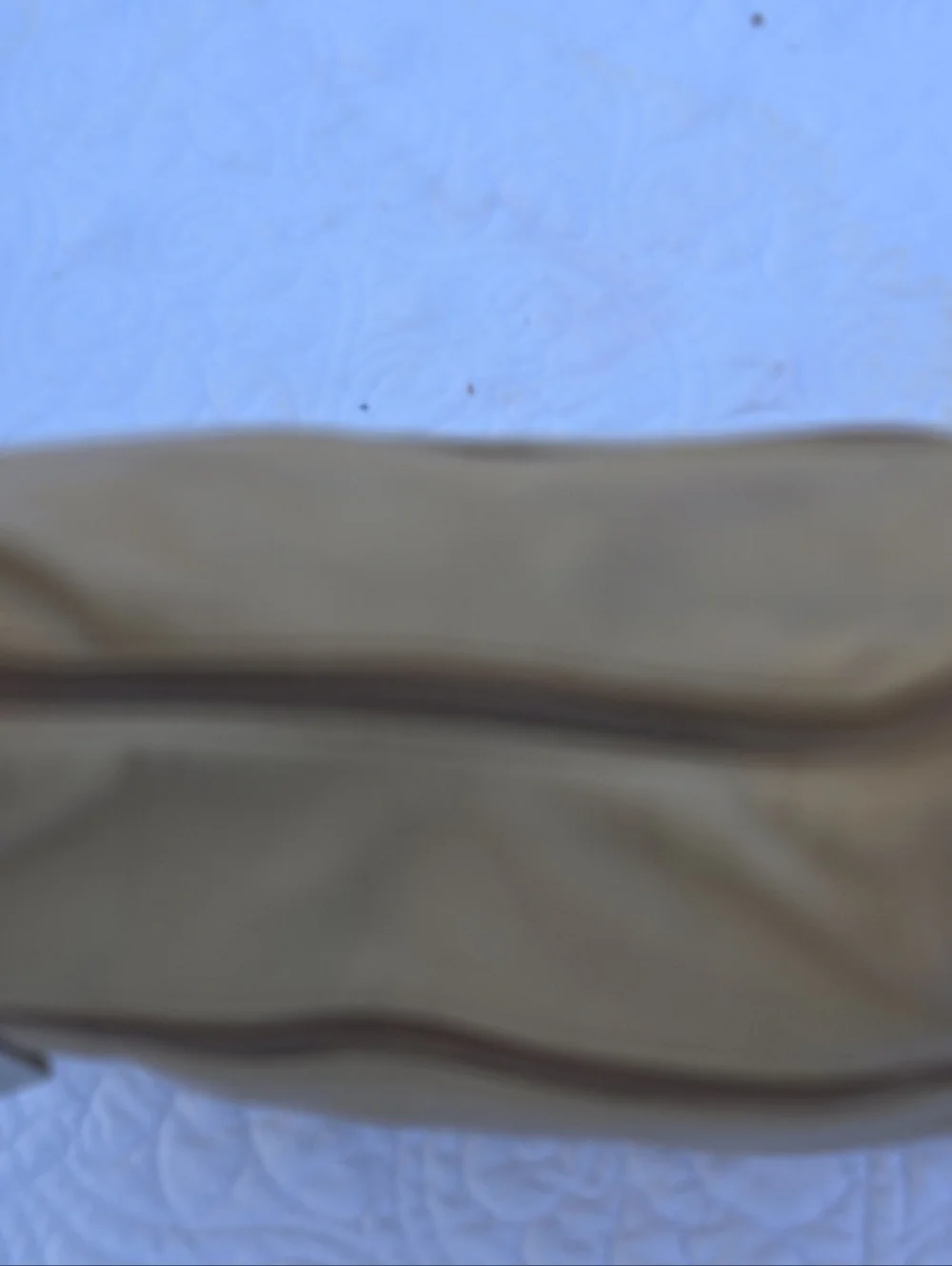 Aurielle Vintage 90s Beige Slouchy Leather Hobo Bag